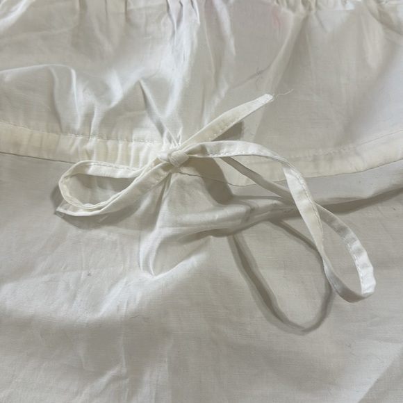 Edikted White Poplin Bustier Top with Bow Detail - Picture 3 of 10